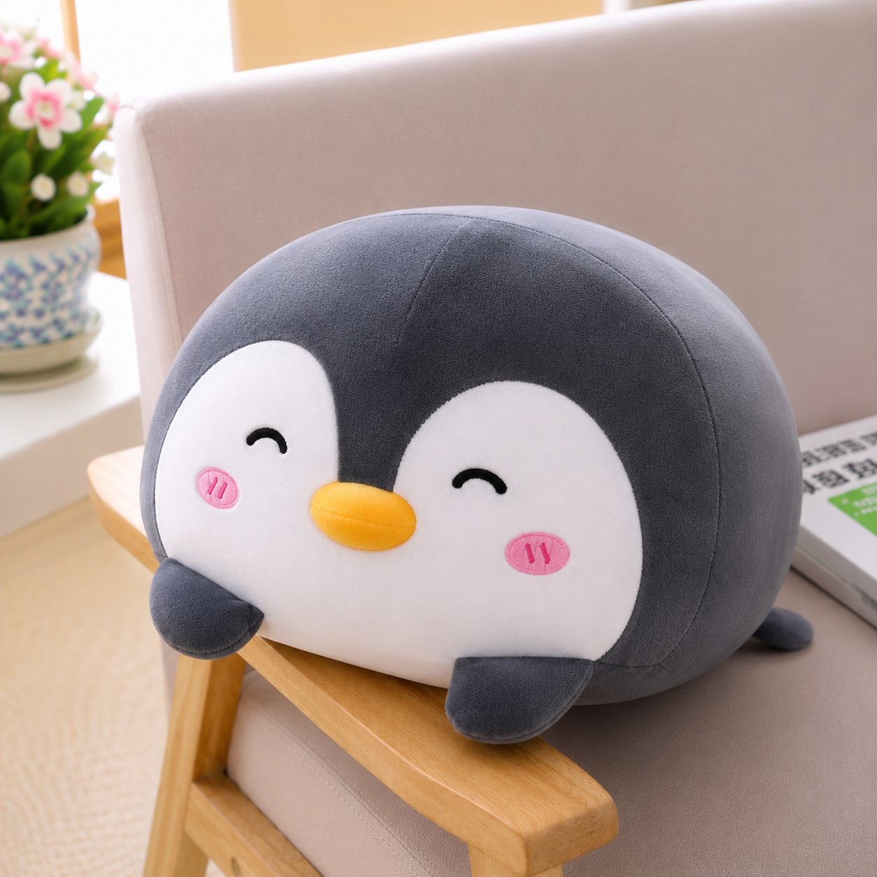 Anxiety Animal Pillow – Soft Plush Cushion for Comfort & Stress Relief