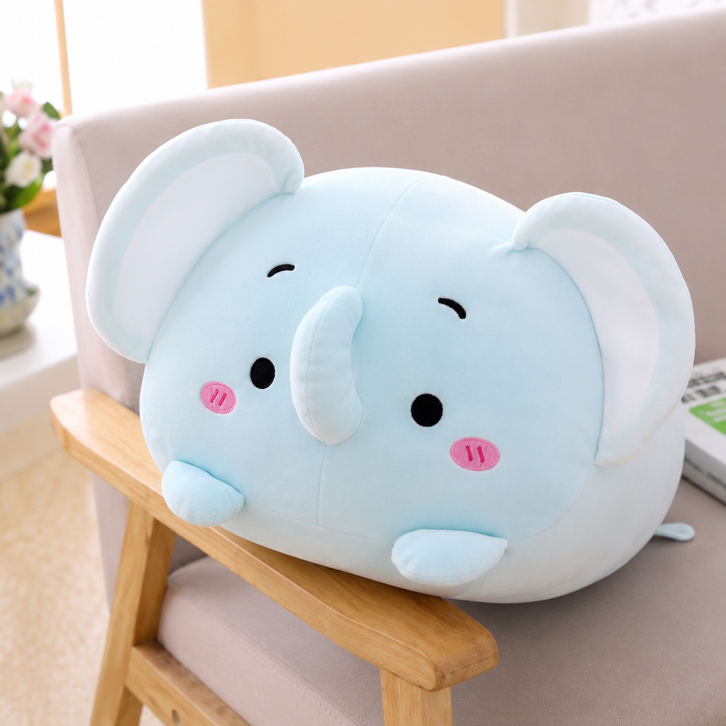 Anxiety Animal Pillow – Soft Plush Cushion for Comfort & Stress Relief
