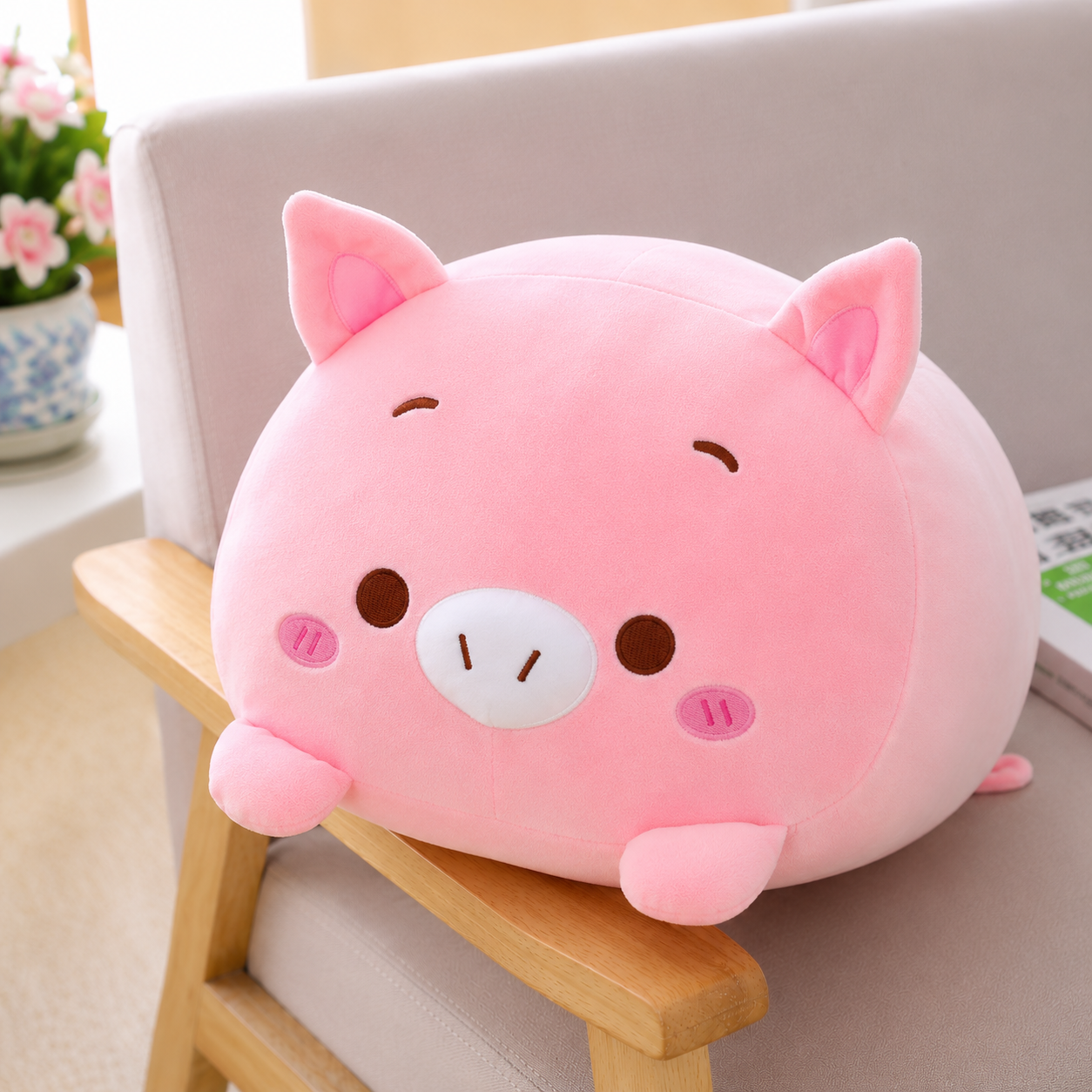 Anxiety Animal Pillow – Soft Plush Cushion for Comfort & Stress Relief