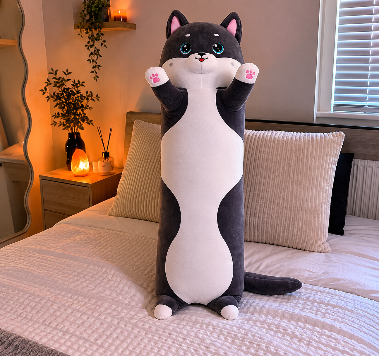 Full Body Comfort Cat Cuddle Pillow