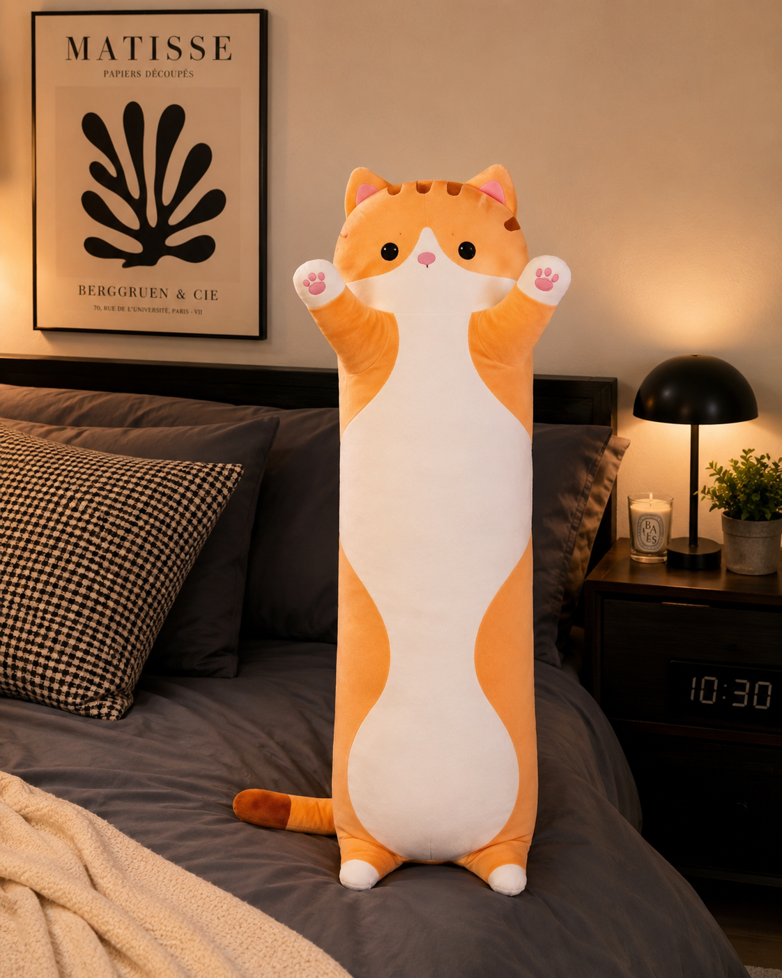 Full Body Comfort Cat Cuddle Pillow